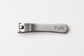 TVP Ergonomic Brushed Stainless Steel Nail Clipper