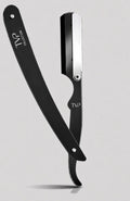 TVP Tactical Matte Black Straight Edge Shavette Razor